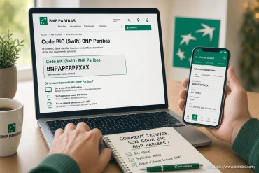 Comment trouver son code BIC BNP Paribas ?