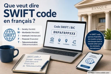 SWIFT code en français : définition, rôle et différence avec le BIC