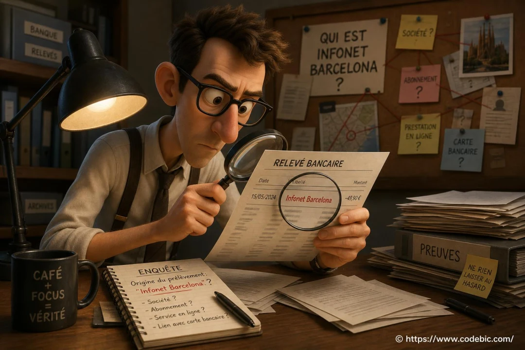 Prélèvement Infonet Barcelona