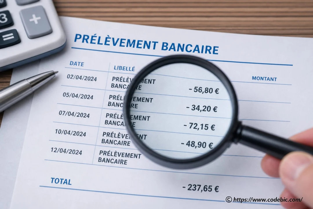 Qui est derrière ce prélèvement bancaire ?