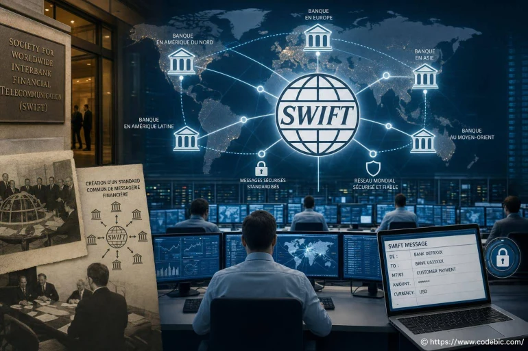 Origine et fonctionnement du réseau SWIFT : les coulisses d’un système mondial
