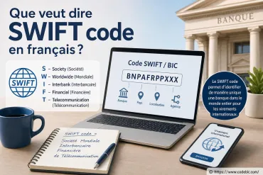 SWIFT code en français : définition, rôle et différence avec le BIC