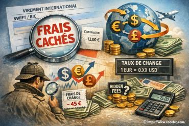 Code SWIFT et virements : quels sont les frais cachés et frais de change à connaître ?