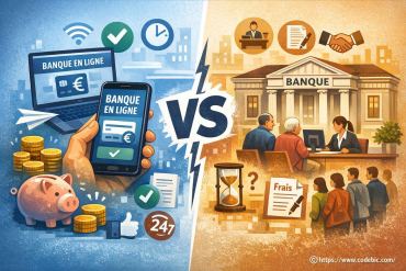 Banque en ligne ou agence traditionnelle : quels avantages et inconvénients ?